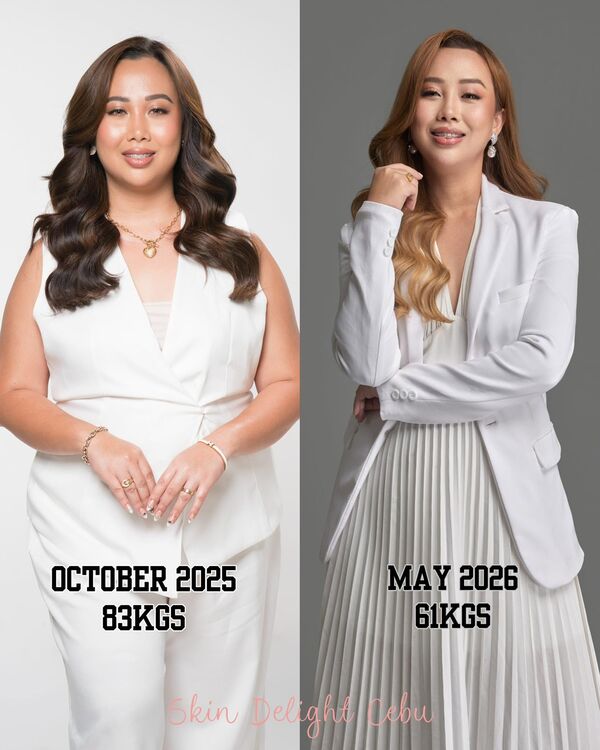 Ms. Kim's transformation: 83 kilograms in October 2025, 61 kilograms in May 2026